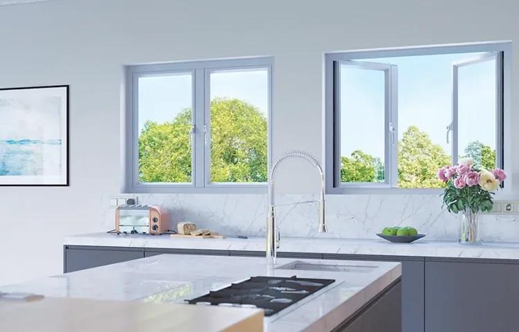 Aluminium windows and matching doors on a modern rear extension
