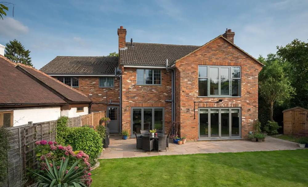 Yorkshire home with uPVC casement windows